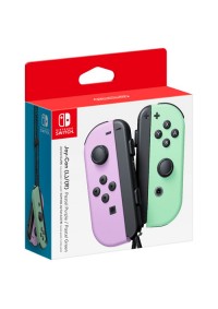 Manette Joy-Con Gauche & Droite Pour Nintendo Switch - Violet Pastel Et Vert Pastel